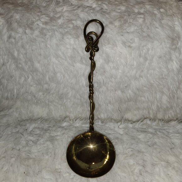 Vintage Handcrafted Brass Ladle By Joe Spoon 88 - Picture 1 of 10